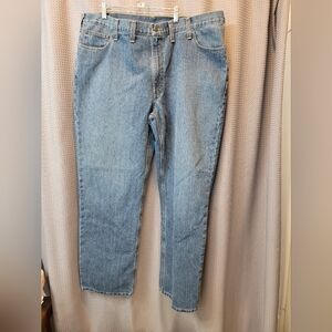 Carhartt Relaxed Fit Straight Leg Jeans Style # 100115 44 x 34